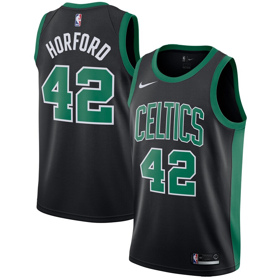 Men's Boston Celtics Al Horford #42 Swingman Nike Black Statement Edition Jersey 2401OGUQ